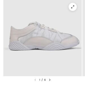 NFINITY White and Cream Sneakers